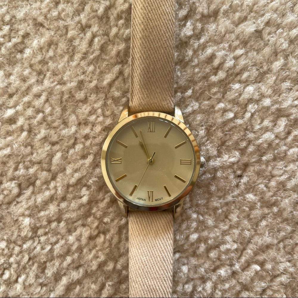 Gold watch